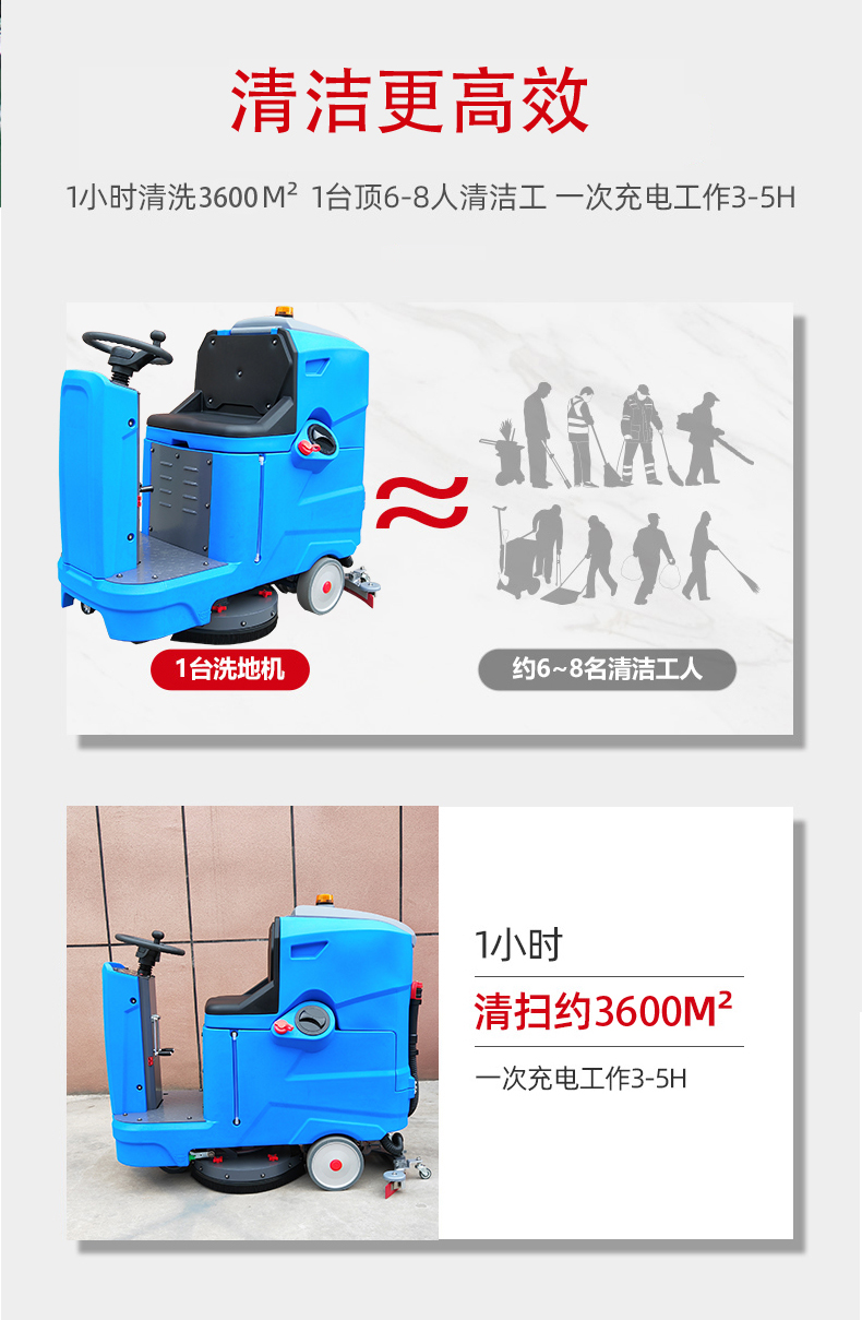 遵义驾驶式洗地机更适合用在高铁站