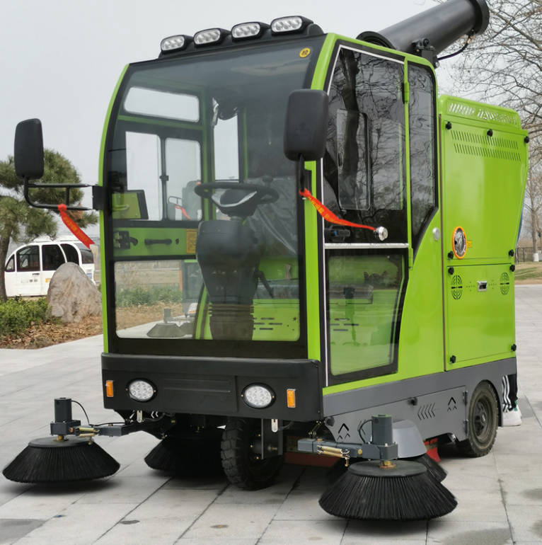 遵义道路清洁广泛应用电动环卫清扫车